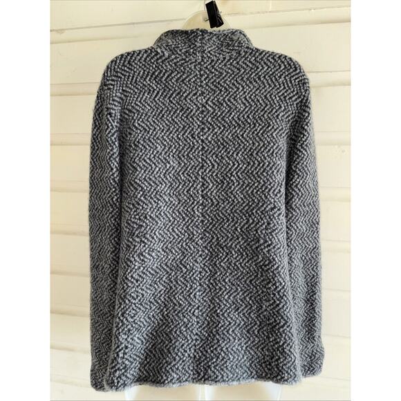 Eileen Fisher Wool/Alpaca Blend Knit Full Zip Jacket Size XL - Picture 6 of 8